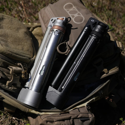 OUTASK TD2 Magnetic Rechargeable Dual-Sided Illumination LED Camping Light Portable Waterproof Tent Lantern for Camping Hiking Emergency